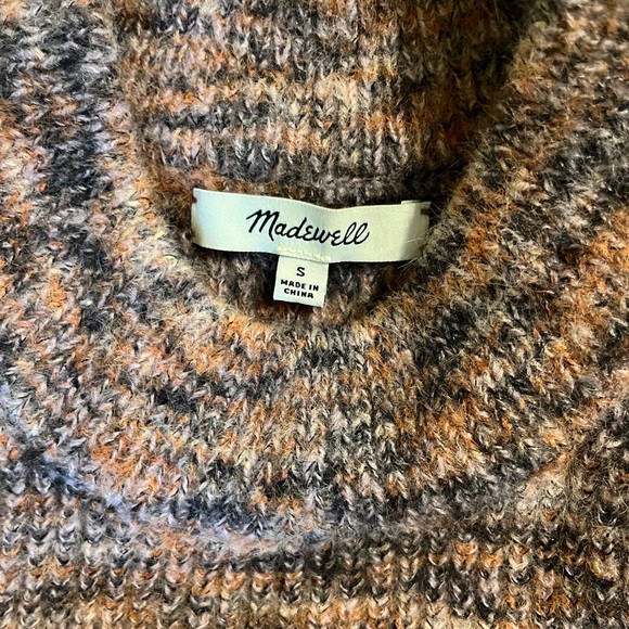 Madewell Space-Dyed Eaton Puff-Sleeve Pullover Sweater - Picture 8 of 9